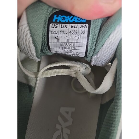 Hoka One Men's Arahi 8 Running Shoe Truffle Salt/Oyster Mushroom Size 12D - Picture 4 of 8